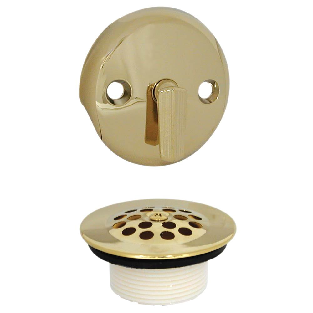 Trip Lever Bath Tub Drain And Overflow Trim Kit Com