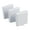 White, variant on 3Pc Self-Adhesive Switch Protective Cover Plastic For Protection Socket Wall 86 Type