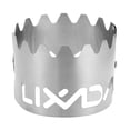 thumbnail image 1 of Lixada Portable Extérieure 2-en-1 Ultraléger Titanium Alcool Poêle Rack Pare-Brise Camping Randonnée Randonnée, 1 of 7
