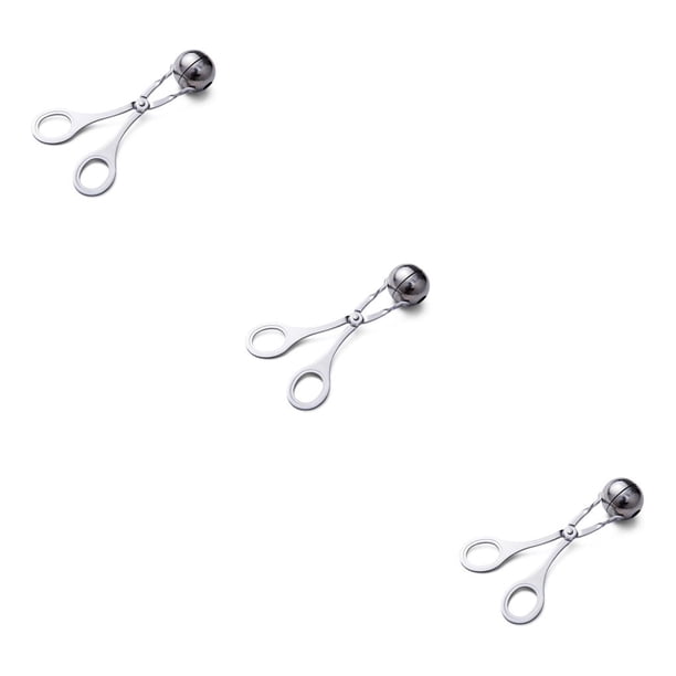 Yuarrent Clip para hacer albóndigas, abrazadera de molde relleno de acero inoxidable, reutilizable, café, restaurante, cocina, molde para helado, Type1 NO1 Yuarrent CBP485513