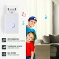 thumbnail image 4 of Door Chime, GreenCycle Magnetic Sensor Wireless Door Chime Bell, Wireless Door Open Contact Sensor Alarm Chime with 600FT Range 48 Chimes 5 Volume Levels Night Light Function IP66 Waterproof, 4 of 10