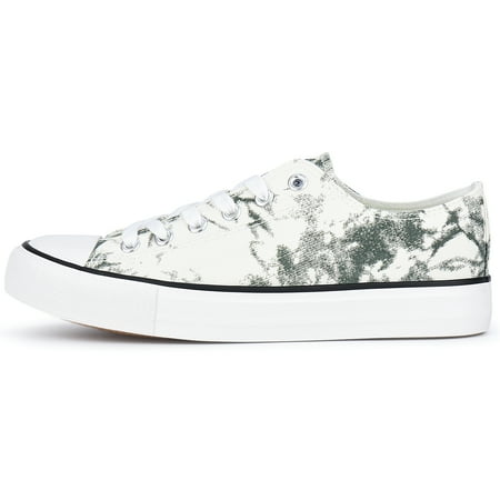 

JENN ARDOR Women Classic Lace up Low Top Canvas Sneaker