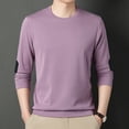 thumbnail image 3 of Men's Autumn New Round Neck Long Sleeve Pullover, 3 of 8