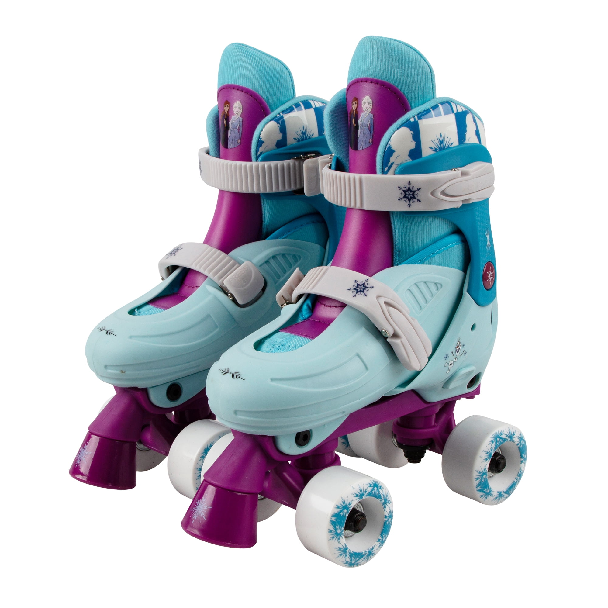 Roller Derby EZ-Roll Girls Size 11J-2 Beginner Roller Skates Pink Purple NEW 