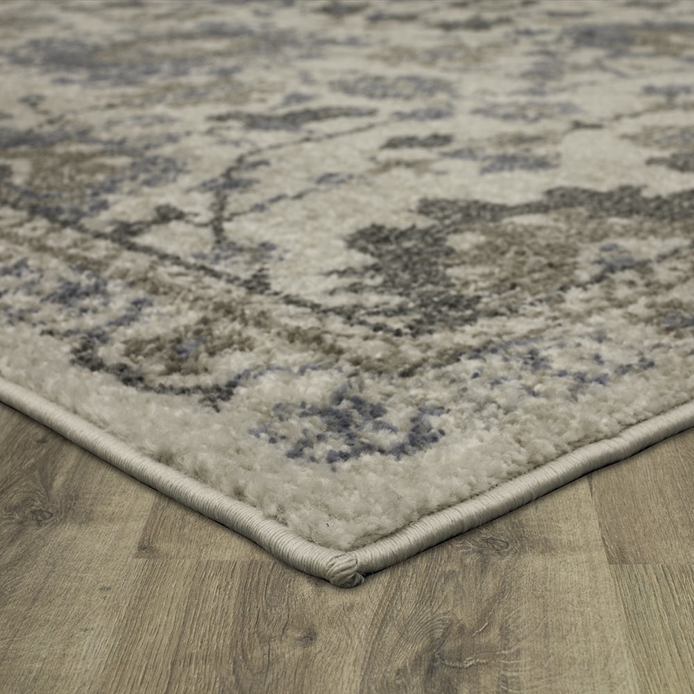 Mohawk Home Miles Indoor Ornamental Area Rug, Grey, 3'3" x 5'