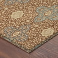 thumbnail image 3 of Addison Rugs Chantille Indoor/Outdoor Traditional Damask Paprika Machine Washable Runner Rug, 2'3" x 7'6", 3 of 8