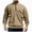 R226-Khaki, variant on NOLDARES Men's Quarter Zip Up Lightweight Pullover Mock Neck Sweatshirts Long Sleeve Golf shirts Performance Athletic Casual,Dark Gray,XXL