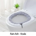 thumbnail image 1 of ShinYu Asiento de Inodoro para El Hogar Engrosado con Asa, Juego de Inodoro Lavable de Invierno con Anillo de Inodoro, Asiento de Inodoro de Punto, 1 of 7