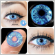 thumbnail image 1 of EYESHARE-lentes de contacto de Color Cosplay para ojos, maquillaje de belleza, Halloween, Azul, Morado, 1 of 4