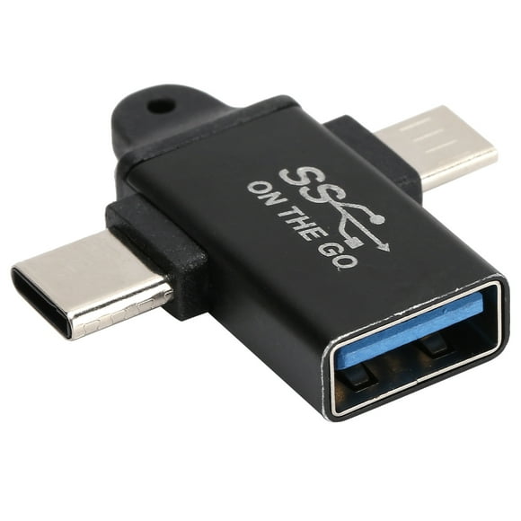 2 In 1 OTG, Lightweight USB 3.0 To Micro USB And Type C Adapter Easy To Carry For Friends For Home