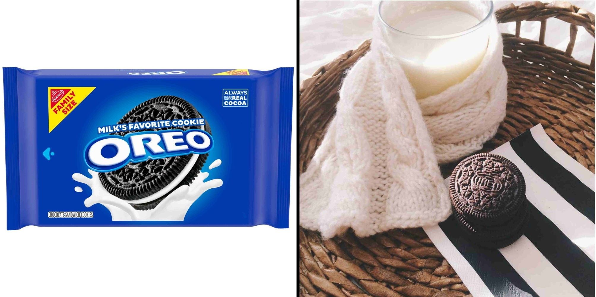 OREO Chocolate Sandwich Cookies 18.12 oz & Lay's Classic Potato Chips Multipack