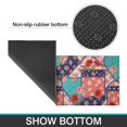 thumbnail image 6 of Pioneer Flower Floral Print Pattern Kitchen Rugs Sets Of 2, Anti Fatigue Non Slip Washable Floor Mats for Kitchen Sink Laundry, 17X30 Inch + 17X47 Inch, 6 of 6