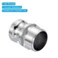 thumbnail image 4 of Uxcell 2 Paquete 2" Adaptadores de Bloqueo de Cámara de Aluminio - Adaptador Macho x Rosca NPT Femenina, 4 of 5