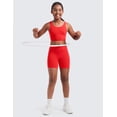 thumbnail image 3 of CRZ YOGA Girls Butterluxe Longline Sports Bra Yoga Athletic Casual Tops U Back Kids Teen, 3 of 5