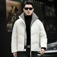 thumbnail image 4 of 2024 Nueva chaqueta de plumón para hombre Ropa de diseñador Chaqueta corta de invierno gruesa Li Ling con relleno de plumón de pato Ropa de lujo para hombre, 4 of 5