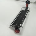 thumbnail image 3 of Bicycle Carrier Bike Rack For Storage Black Bike Rear Carrier Rear Rack Trunk For Bicycle Rear Shelf With Mounting Wrench, 3 of 7