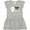 AC-Heather Grey, variant on Inktastic Daddy is My Boo with Cute Ghost Girls Toddler Dress
