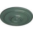 thumbnail image 3 of 40 1/4"OD x 3 1/8"P Small Classic Ceiling Medallion (Fits Canopies up to 10"), Hand-Painted Cloud Burst, 3 of 6