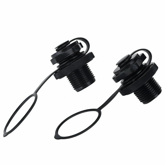 BESTSKY 2Pcs Inflatable Boat Spiral Air Plug Replacement for Kayak Pool Mattress Rubber Dinghy