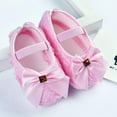thumbnail image 2 of Newborn Infants Baby Girls Bowknot Princess Shoes Soft Crib Shoes Moccasin Prewalkers, 2 of 3