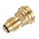 thumbnail image 1 of Propane Tank Adapter Converts POL LP Tank Service Valve to QCC1 / Type1 Hose or Regulator, 1 of 5