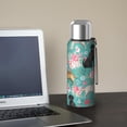 thumbnail image 5 of 20 Oz Labrador Dogs with Flowers Coffee Tumbler Double Wall Insulated Stainless Steel Water Bottle | Metal Reusable Thermoses Flask with Cup Cap | Leak & Sweat Proof with Anti-Dust Lid, 5 of 7