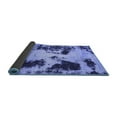 thumbnail image 2 of Ahgly Company Indoor Rectangle Abstract Blue Modern Area Rugs, 5' x 7', 2 of 4