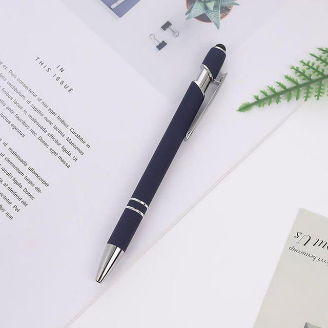 Feltree Aluminum Rod Pen Spray Adhesive Click Pen -use Screen Business Student Writing Pen 10pc 10ml