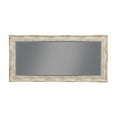 thumbnail image 2 of Farmhouse Style Full Length Leaner Mirror With Polystyrene Frame, Antique White- Saltoro Sherpi, 2 of 5