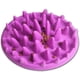 thumbnail image 2 of Cuenco antienvolvente para mascotas, platos de alimentación más lentos, alimentador de agua para perros y gatos, color morado, suministros para mascotas, 2 of 5