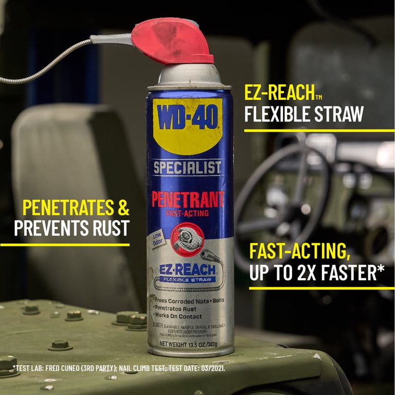12 pack) WD-40 Specialist Penetrant with EZ REACH, 13.5 oz - Walmart.com