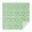 Christmas Santa Green, variant on 70x70 Inch Square Tablecloth, Thick & Durable, Washable, Fits Square or Round Table, Party, Wedding, Buffet,Christmas Santa Green Stripe Pattern