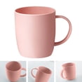 thumbnail image 3 of Mouthwash cup household brushing cup light luxury simple creative style couple wash cup - pink, 3 of 5