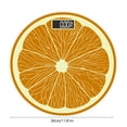 thumbnail image 2 of RKSTN Smart Electronic Scale Fruit Pattern Household Weight Scale Glass Panel Usb Charging With Temperature Measurement Function Orange, 2 of 5