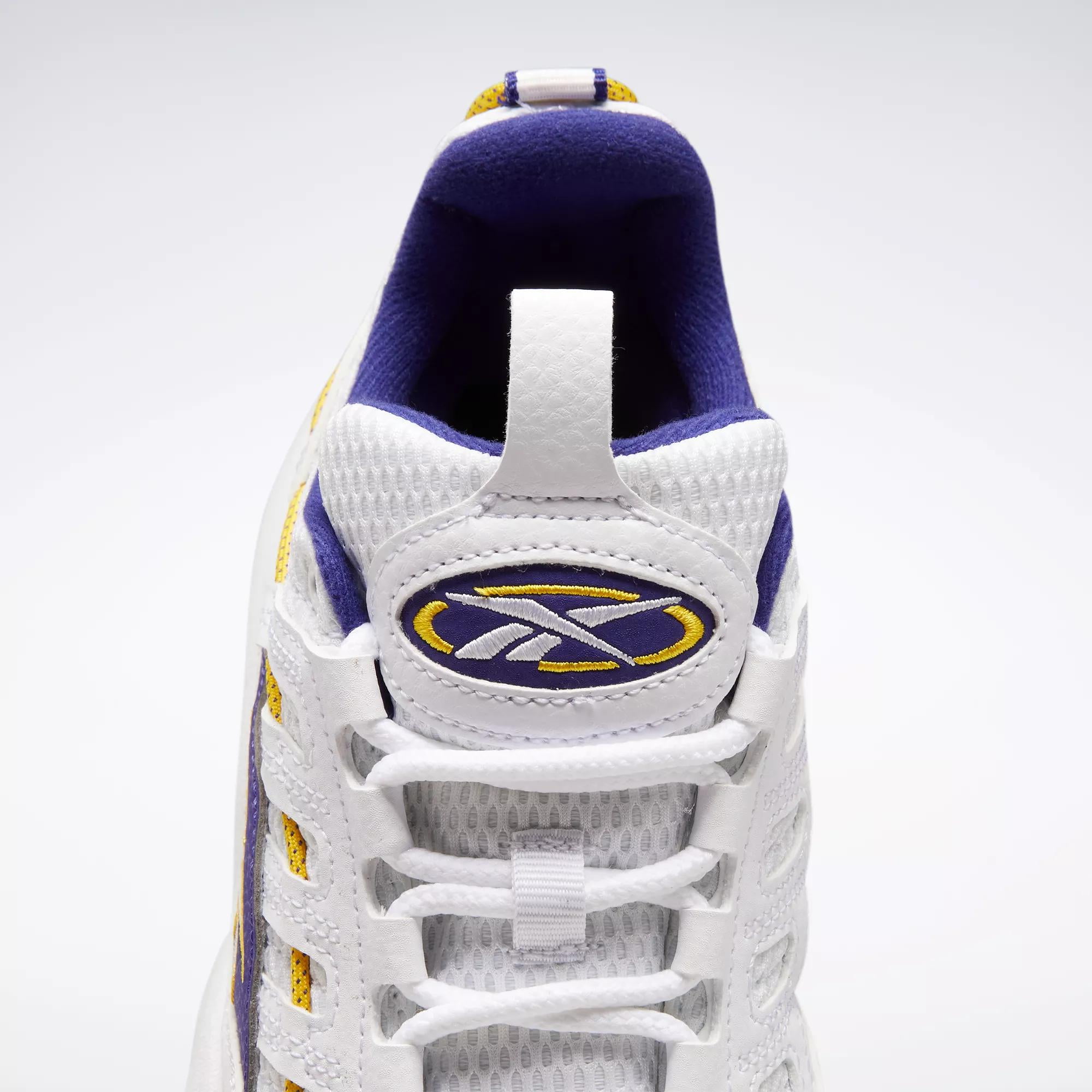 Reebok Solution Mid GW4377 White /Purple Iverson Athletic Basketball Shoes M10 Reebok Solution Mid Iverson Lakers White | Mercari main image 3