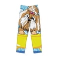 thumbnail image 4 of Balery Dog Takes a Bath in the Bathtub print Men's Pajama Pants,Ultra Lightweight Pjs,Lounge Pant-XX-Large, 4 of 9