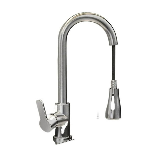Pull Kitchen Faucet, Cold And Hot Water Dual Purpose Splash Proof Faucet, Fast Heating Household Wash Basin Faucet ,Versatile Features