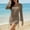 #0251-Khaki, variant on Swimsuit Beach Cover Ups for Women Mesh Hollow Out Crochet Knit Bathing Suit Tops Drawstring Summer Vacation Clothes Gift