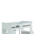 thumbnail image 4 of ACME Ragna Wooden Frame Loft Bed in White, 4 of 6