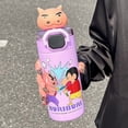 thumbnail image 4 of Crayon Shin-chan Taza Termo de Paja para niñas, Taza de Agua de Acero Inoxidable para niños 304 de Nuevo Estudiante de Primaria de Aspecto Alto, portátil, 4 of 5