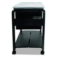 thumbnail image 3 of HomeStock Letter/Legal Rolling File Cart (18.5" L x 14.5" W x 21.75" H), Black, Lightweight, Portable with Storage Tote and Smooth Castors, 3 of 6