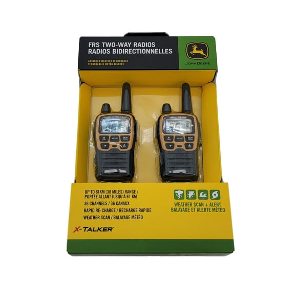 John Deere (CF Yellow) Two-Way Radio - PMT71VP3CF