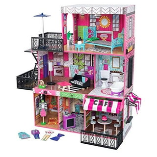 Dollhouse sales accessories walmart