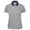 Denim/ Heather Grey, variant on B&C Denim Womens Forward Short Sleeve Polo Shirt