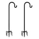 thumbnail image 2 of Ganchos para alimentador de pájaros, soporte, lámpara de Metal, portalámparas, decoración, planta de jardín, cesta de flores, perchas 2 Piezas seitruly  HA005049-00, 2 of 6