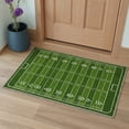 thumbnail image 6 of GENIMO 8'x10' Area Rug for Living Room, Washable Rug Non Slip Soft Football Field Rug for Bedroom Dining Room Home Office, Lawn Green, 6 of 8