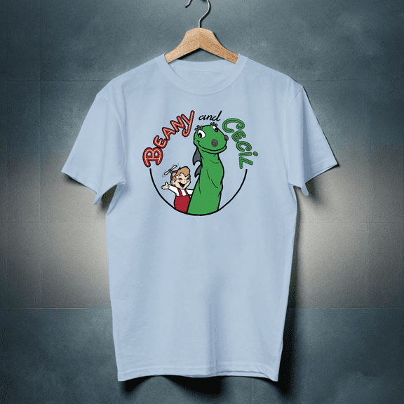 Beany and Cecil 1966 Cartoon Vintage Unisex T-Shirt