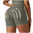 thumbnail image 6 of AXXD High Waisted Shorts Lady Athletic Workout Gym Sweatshorts Shaping Shorts Comfort Breathable Unique Fiber Restoration Shaper For Women Spring Tons of Style & Prints, 6 of 9