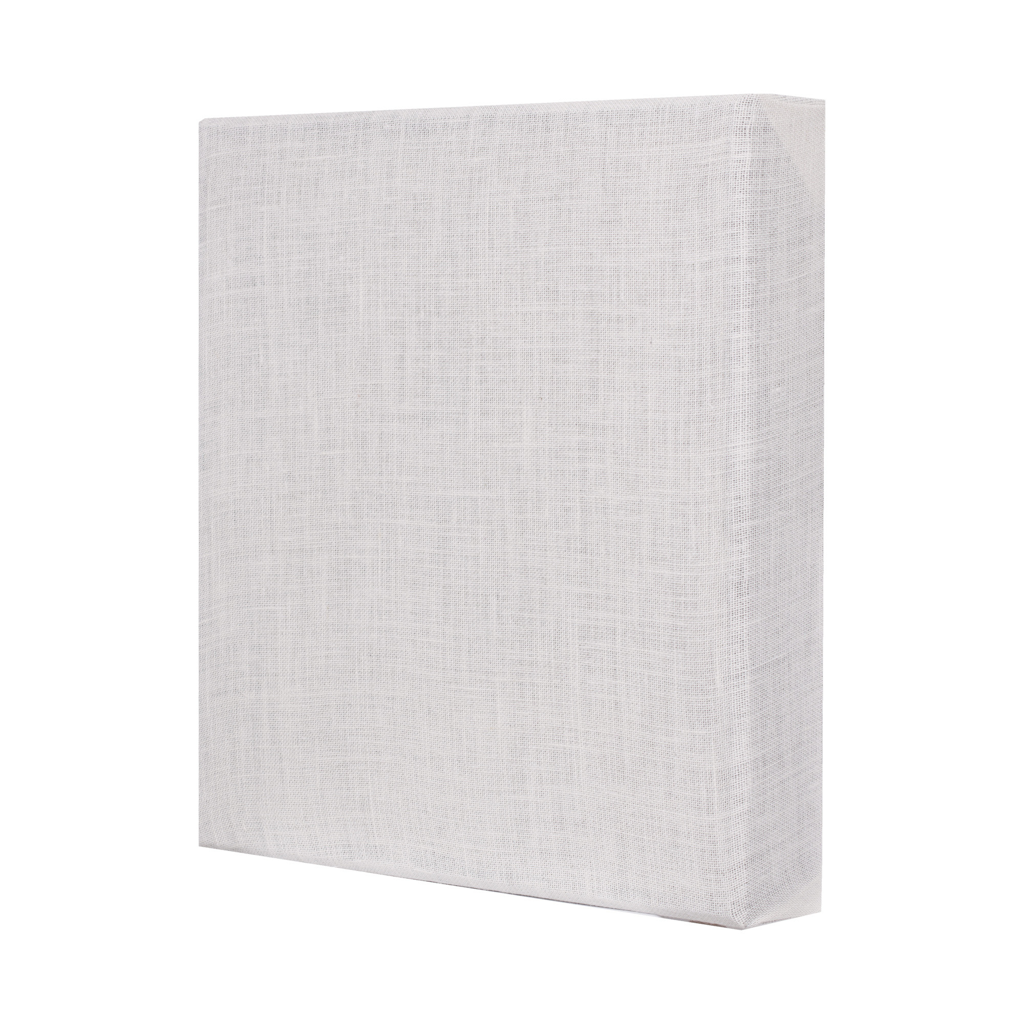 ATS Acoustics Sound Absorbing Acoustic Panel 24" x 24" x 4" Beveled Edge (Ivory)