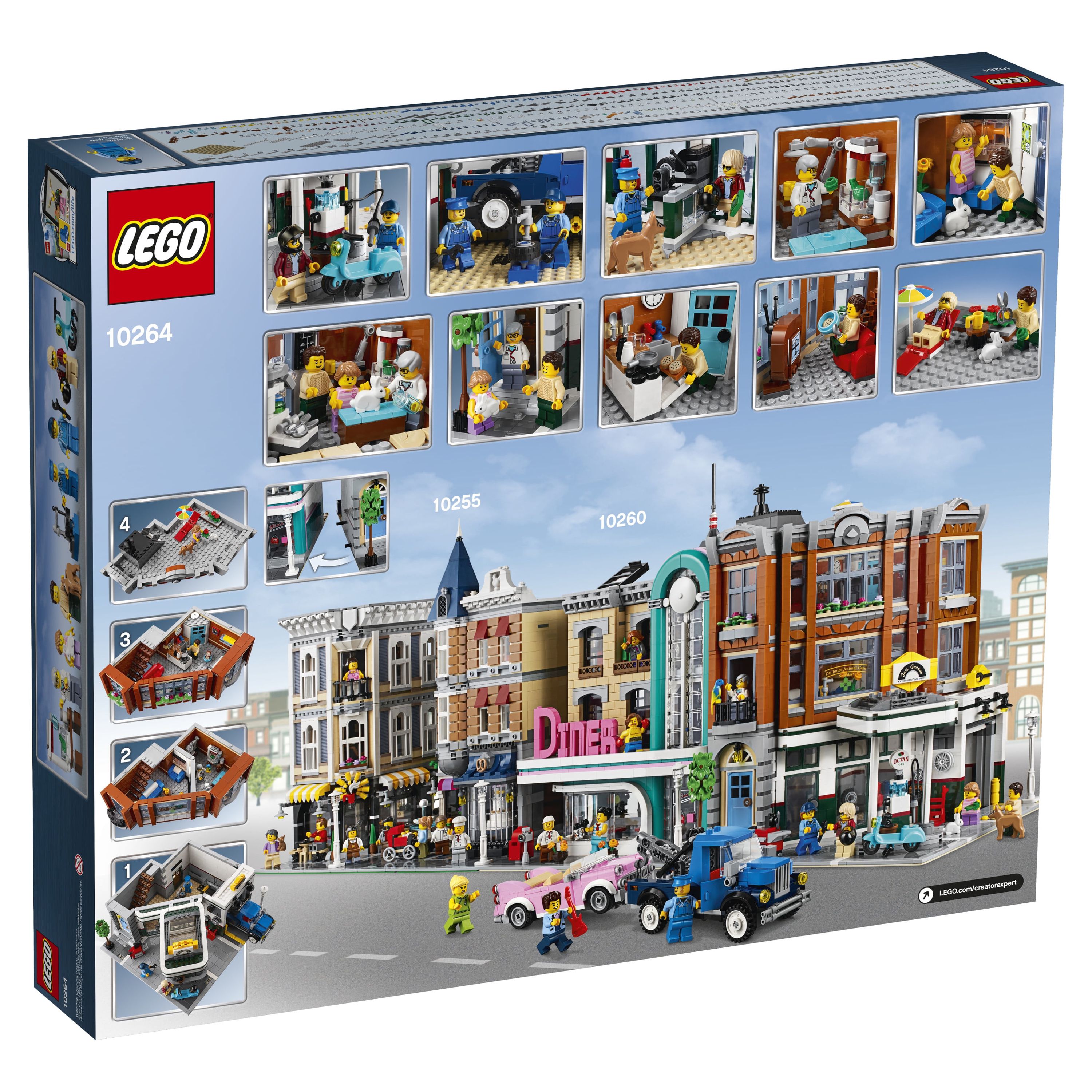 LEGO Creator Expert Corner Garage 10264 Building Set (2,569 Pieces) - image 4 of 4